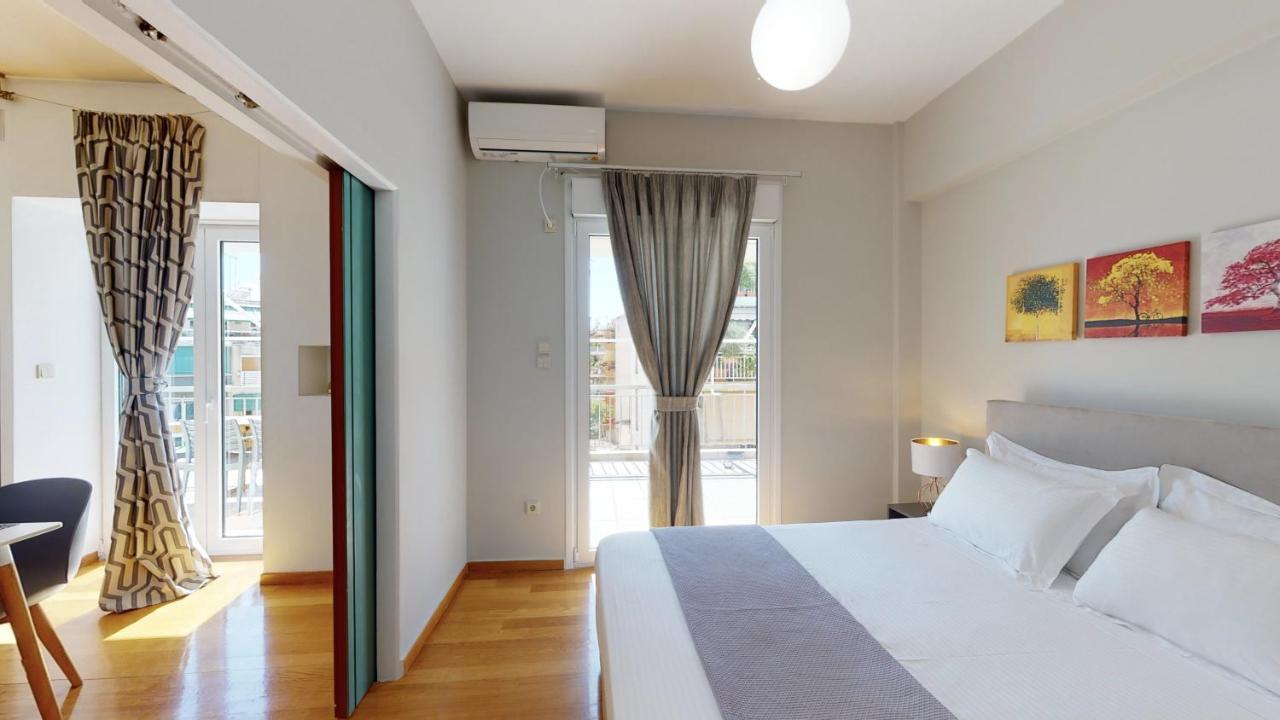 Chung cư 75 m² 3 phòng ngủ, 2 phòng tắm riêng ở Acropolis - Koukaki Athens Ngoại thất bức ảnh