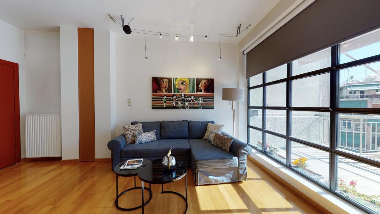 Chung cư 75 m² 3 phòng ngủ, 2 phòng tắm riêng ở Acropolis - Koukaki Athens Ngoại thất bức ảnh